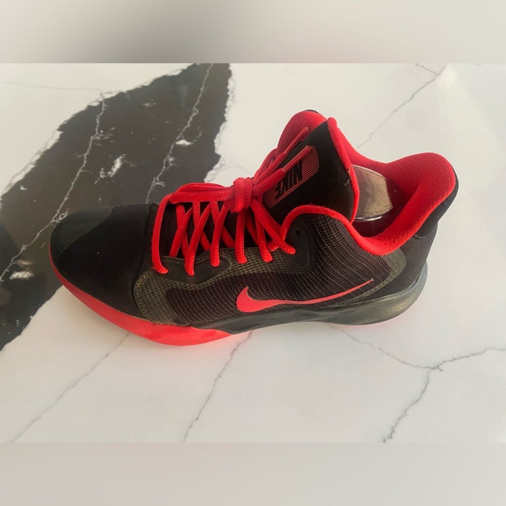 Nike Black and Red Sneakers
